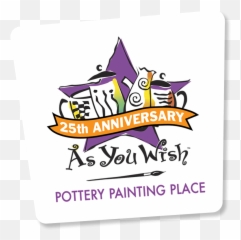 As You Wish - Pottery Painting Place You Wish Painting Logo Png,Wish Logo Png