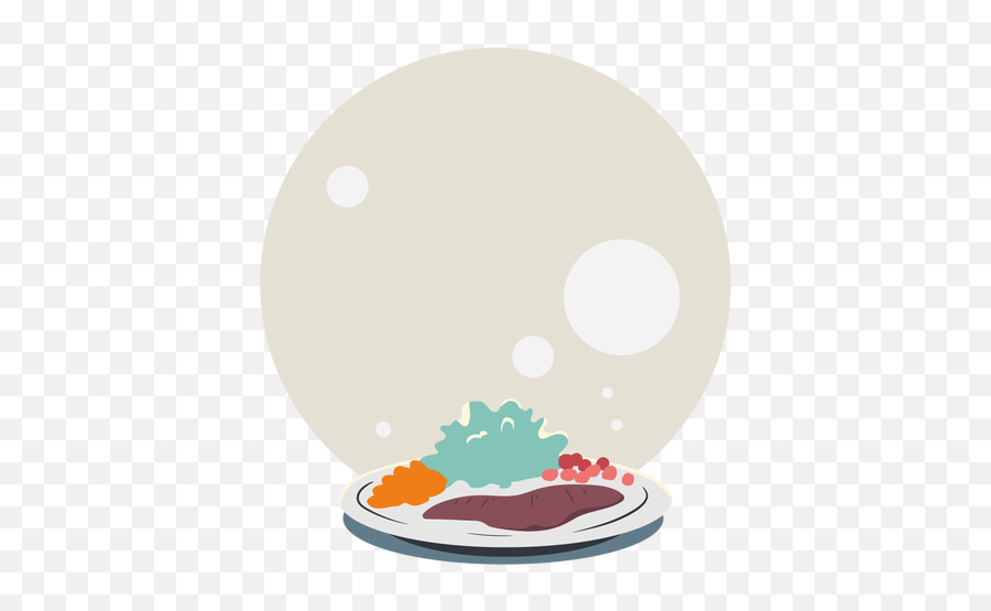 Steak Salad Illustration Transparent Png U0026 Svg Vector - Dish,Tumblr Cartoon Icon Maker