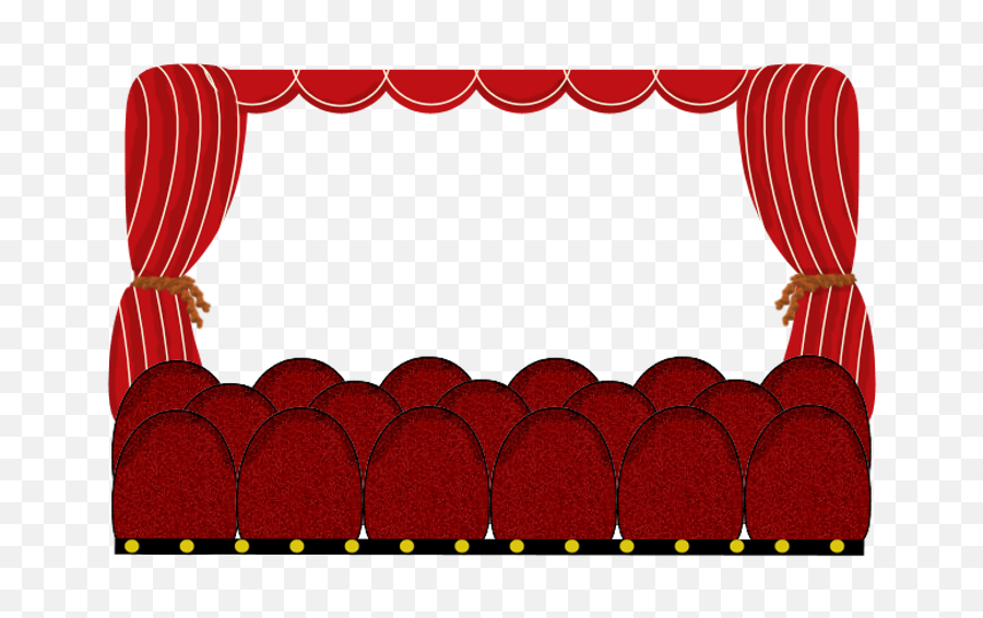 Movie Theatre Frame Stage Scene Png - Frame Theatre Png,Stage Png