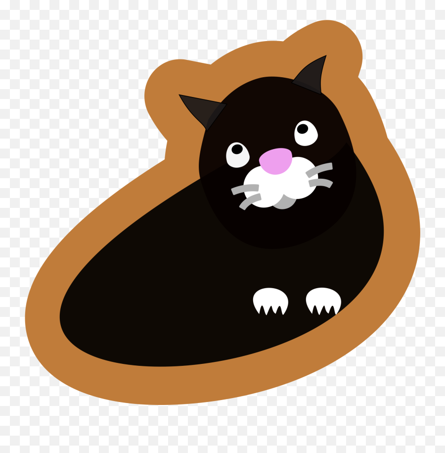 Cat 07 - Openclipart Dot Png,Kawaii Cat Icon