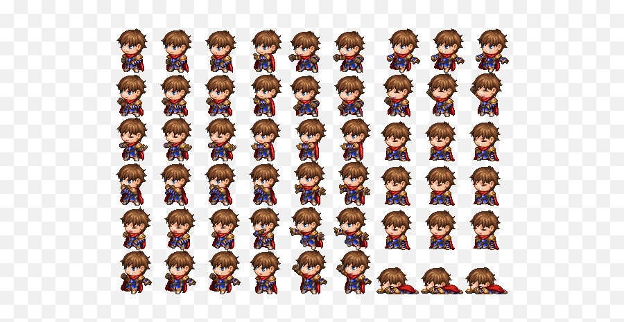 Rmmz - More Than 3 Charactersprite Frames For Walking And Rpg Maker Mv Hair Png,Neko Icon Maker