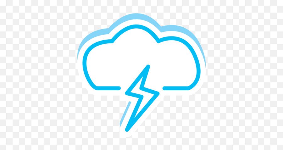 Free Lightning And Cloud 1192733 Png With Transparent Background - Language,Hurricane Icon Vector