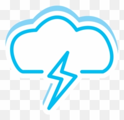 Free Lightning And Cloud 1192733 Png With Transparent Background - Language