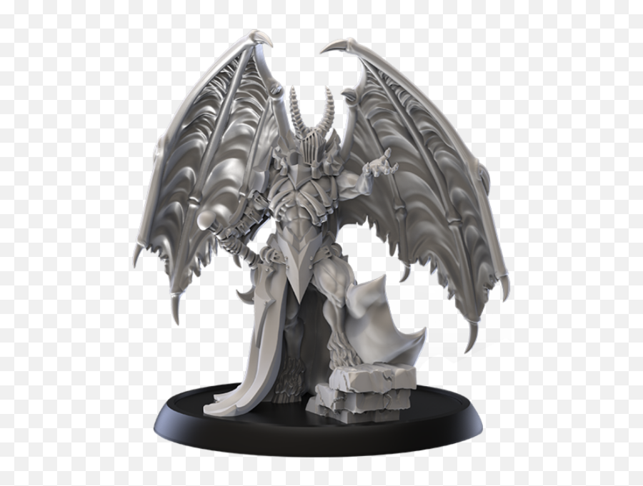 Demon Lord Of Horror - Statue Png,Demon Wings Png