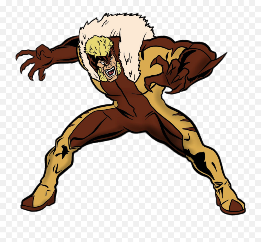 X Men Mutant Sabretooth Png Image Caveman