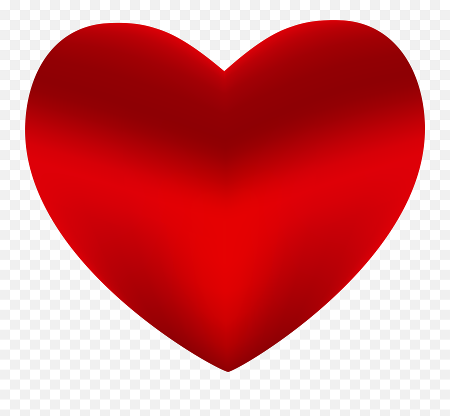 Beautiful Red Heart Png Clipart - Heart Png,Love Heart Png