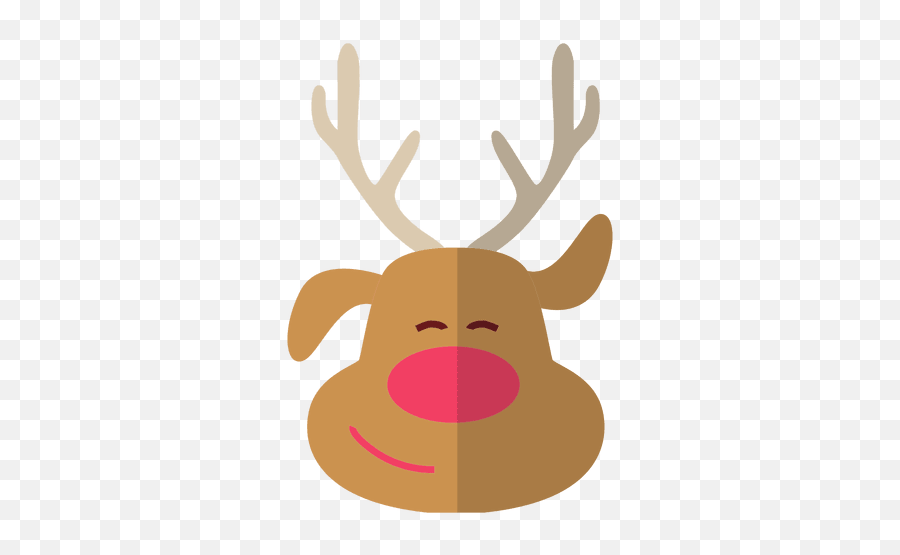 Transparent Png Svg Vector File - Christmas Vector Icon Png,Deer Head Png