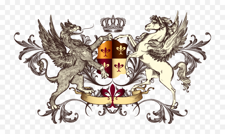 Medieval Crest - Griffin Heraldry Png,Medieval Png