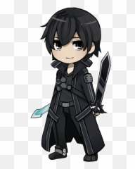 Kirito Chibi Png Image - Chibi Kirito Sao,Kirito Png