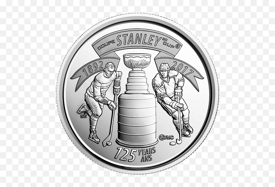 125th Anniversary Of The Stanley Cup - 2017 25cent Bank Roll Royal Canadian Mint The Coin Shoppe 25 Cents 2017 Stanley Cup Png,Stanley Cup Png