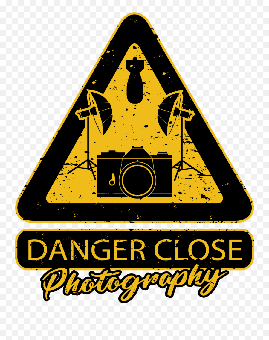 Danger Close Photography - Danger Png Hd Logo,Photography Logos