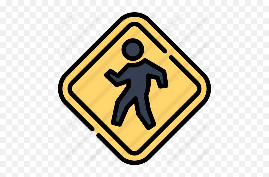 Crosswalk - Traffic Sign Png,Crosswalk Png