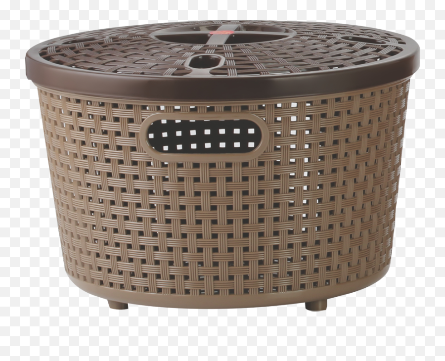 Nakoda Plastic Basket With Lid - Round Silky 222 1 Pc Coffee Table Png,Basket Transparent