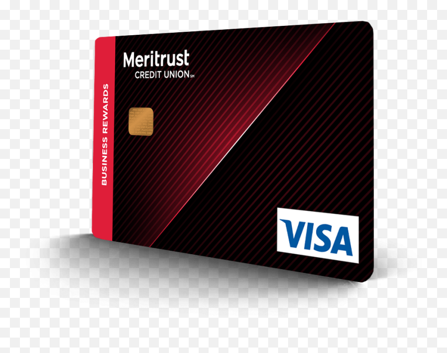 Business Credit Cards Meritrust Union - Visa Png,Credit Cards Png
