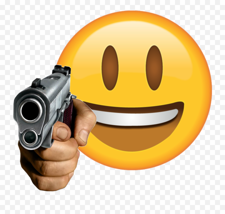 Freetoedit Emoji Bruh Meme Memes Gun - Lil Nas X Home Of Phobic Png,Holding Gun Transparent