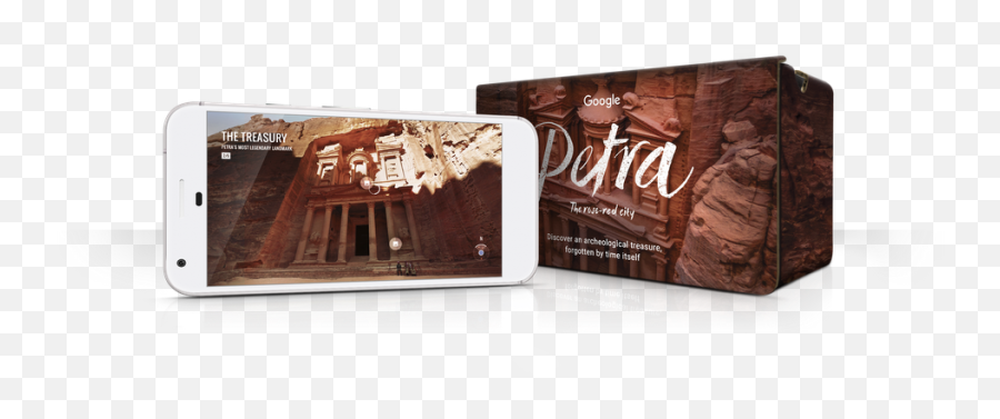 A Virtual Trek Through Petra With Google Cardboard - Petra Jordan Png,Cardboard Png