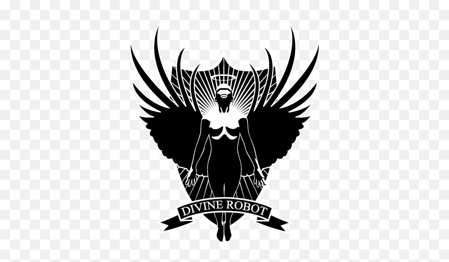 Divine Robot - Vr Game U0026 Application Development Black Robot Logo Png,Robot Logo