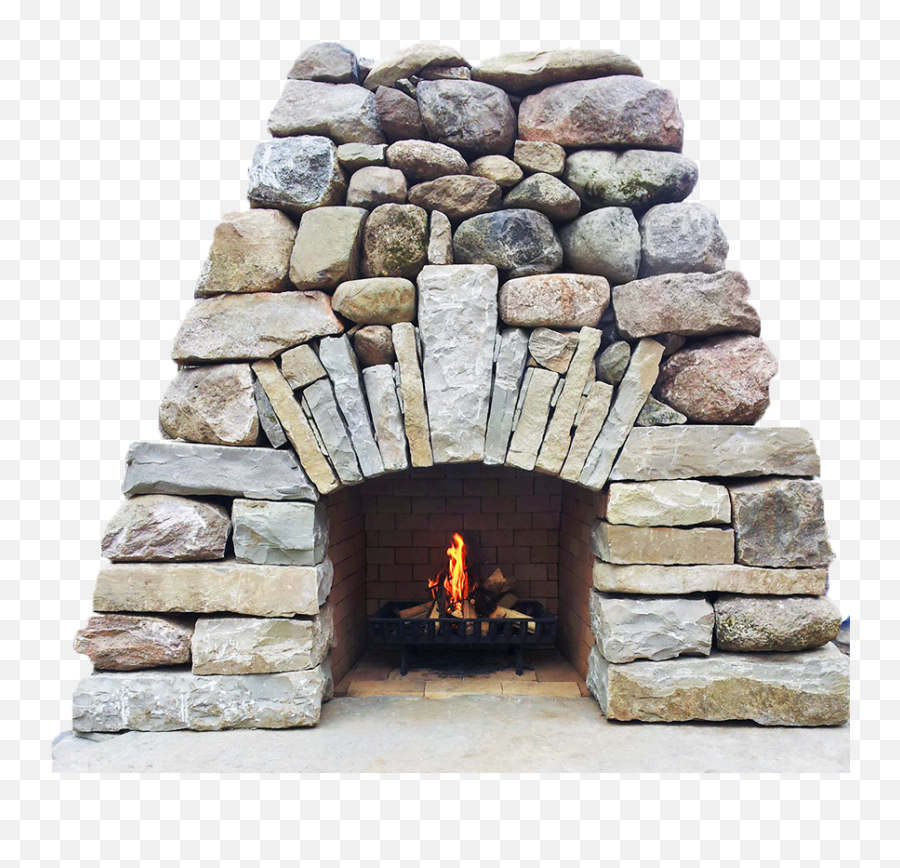 Hardscaping U0026 Stone Walls Outdoor Expressions - Stone Fireplace On Transparent Background Png,Stone Wall Png