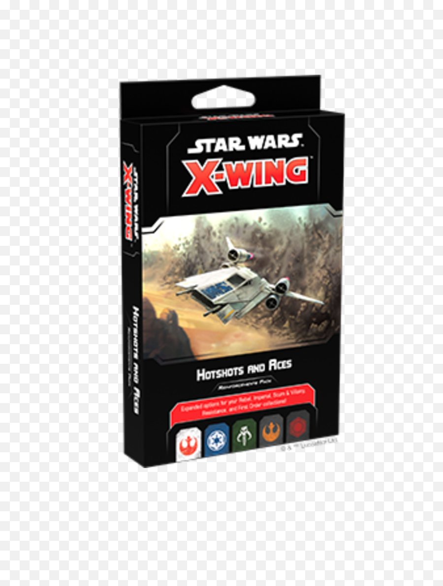 X - Wing 2nd Ed Hotshots And Aces Reinforcements Pack Escapade Gaming U0026 Gear Hotshot And Aces X Wing Png,X Wing Png