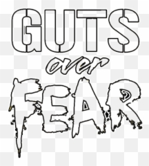 Play - Storepng U2013 Guts Over Fear Drawing,Guts Png