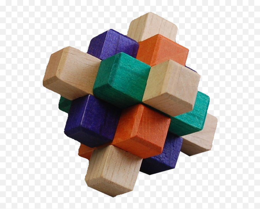 Kumiki Puzzle - 9 Piece Wooden Block Wooden Block Wooden Block Png,Piece Of Wood Png