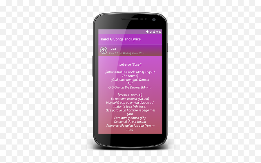Download Karol G Feat Nicki Minaj - Tusa Free For Android Smartphone Png,Nicki Minaj Transparent