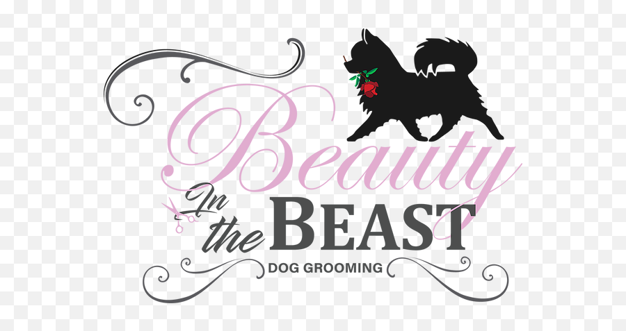 Home Beauty In The Beast Mobile Dog Grooming Manchester - Shiba Inu Png,Beauty And The Beast Logo Png