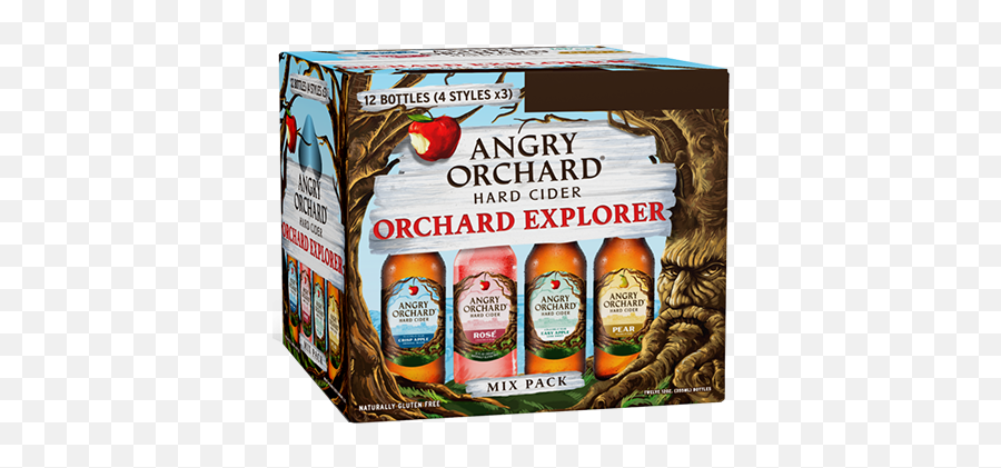 Angry Orchard Hard Cider - Angry Orchard Variety 12 Pack Png,Angry Orchard Logo