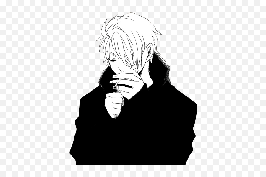 Made It - Anime Guy Smoking Png,Anime Boy Transparent