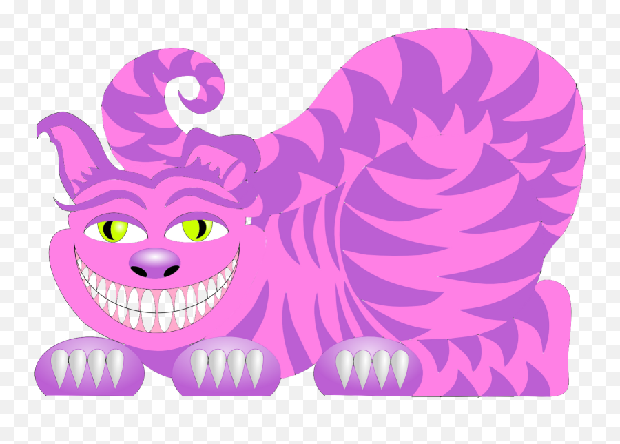 Cheshire Cat Png Clipart - Portable Network Graphics,Cheshire Cat Png