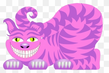 Cheshire Cat Png Clipart - Portable Network Graphics,Cheshire Cat Png