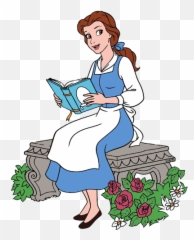 Download Enchanted Rose Belle Reading - A Book png