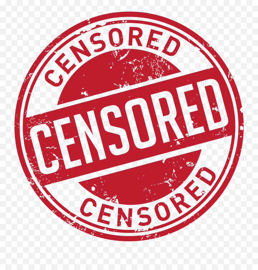 The Slippery Slope Of Censorship U2014 Metior Png Censored Transparent