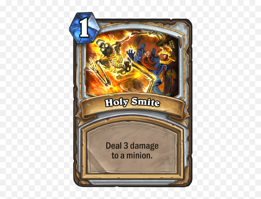 Holy Smite - Hearthstone Card Statistics Hsreplaynet Hearthstone Png,Smite Logo Png