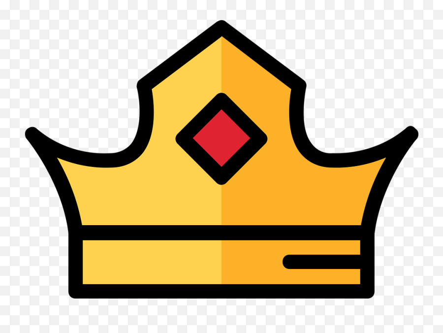Symbol Gold Flat - Horizontal Png,Gold Crown Logo