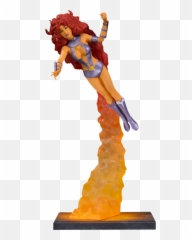 Dc Comics Starfire Statue - Starfire Dc New Teen Titans Png,Starfire Png