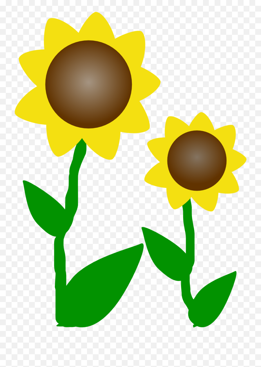 Sunflower Clip Art Clipart - Clip Art Flowers Png,Sunflower Clipart Png