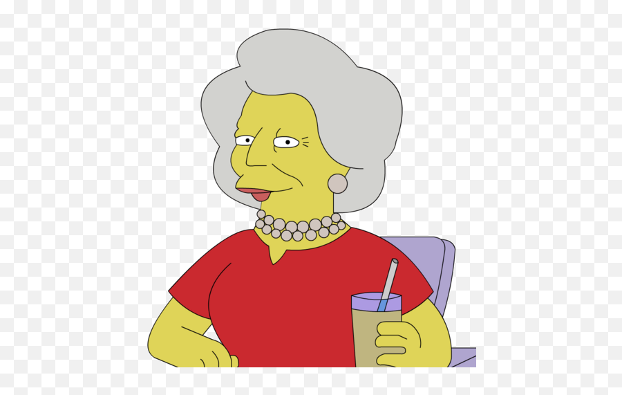 Did First Lady Barbara Bush Write An Apology Letter To Marge - Barbara Bush Los Simpson Png,Marge Simpson Png