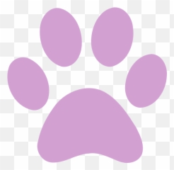 Aqua Paw Print Clip Art - Vector Clip Art Online Royalty Red Paw Print Clip Art Png,Paw Png