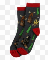 Happy Camper Kids Socks U2014 Ma U0026 Pau0027s Png Sock