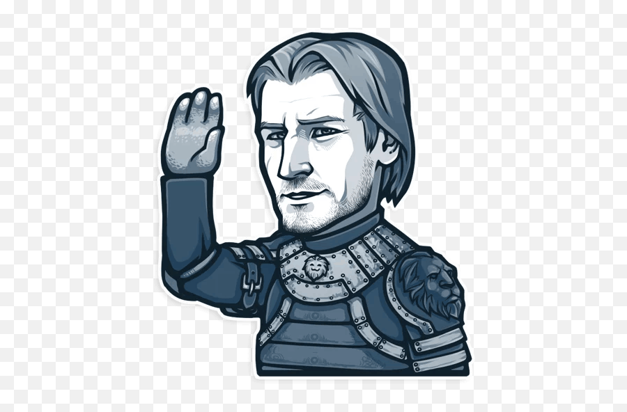 Winter Is Comingu201d Stickers Set For Telegram - Game Of Thrones Stickers Jaime Png,Winter Is Coming Png