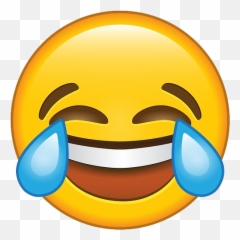 Laughing Emoji Png - Clipartix Crying Emoji Transparent