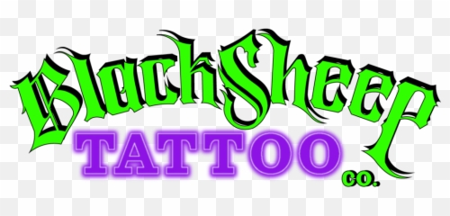 Black Sheep Tattoo Co - Horizontal png