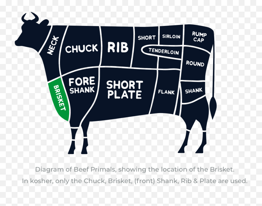 Part Of The Cow That Is Brisket How To Cook Beef - Brisket Part Of The Cow Png,Brisket Png