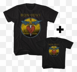 Duo Rockset Bon Jovi Kids Papa T - Poison Tshirt Png,Bon Jovi Logos
