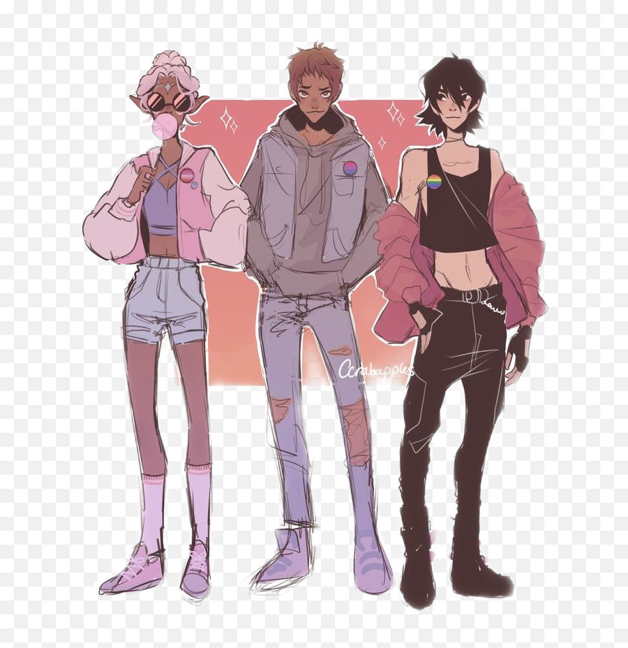 Klance Png - Keith Allura And Lance,Voltron Transparent