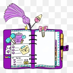 Planner - Die Cutting Clipart Full Size Clipart 1455667 Horizontal Png,Die Png