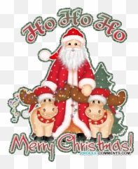 Cute U0026 Funny Christmas Gifs Collection Merry - Gif Santa png