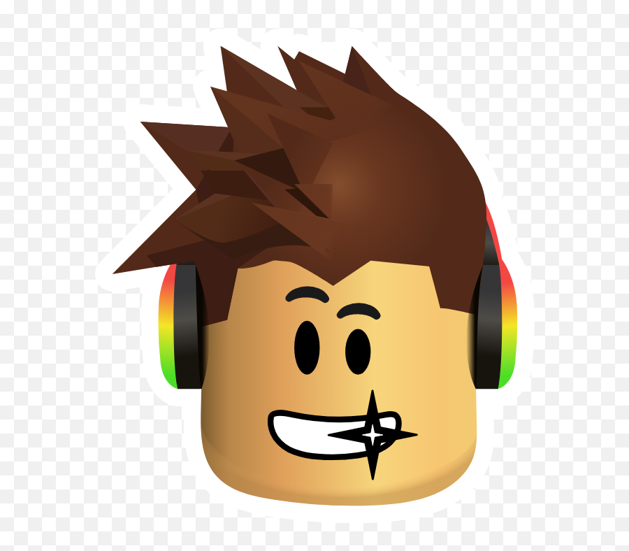 Roblox Character Head Sticker In 2020 - Roblox Character Png,Roblox Head Transparent