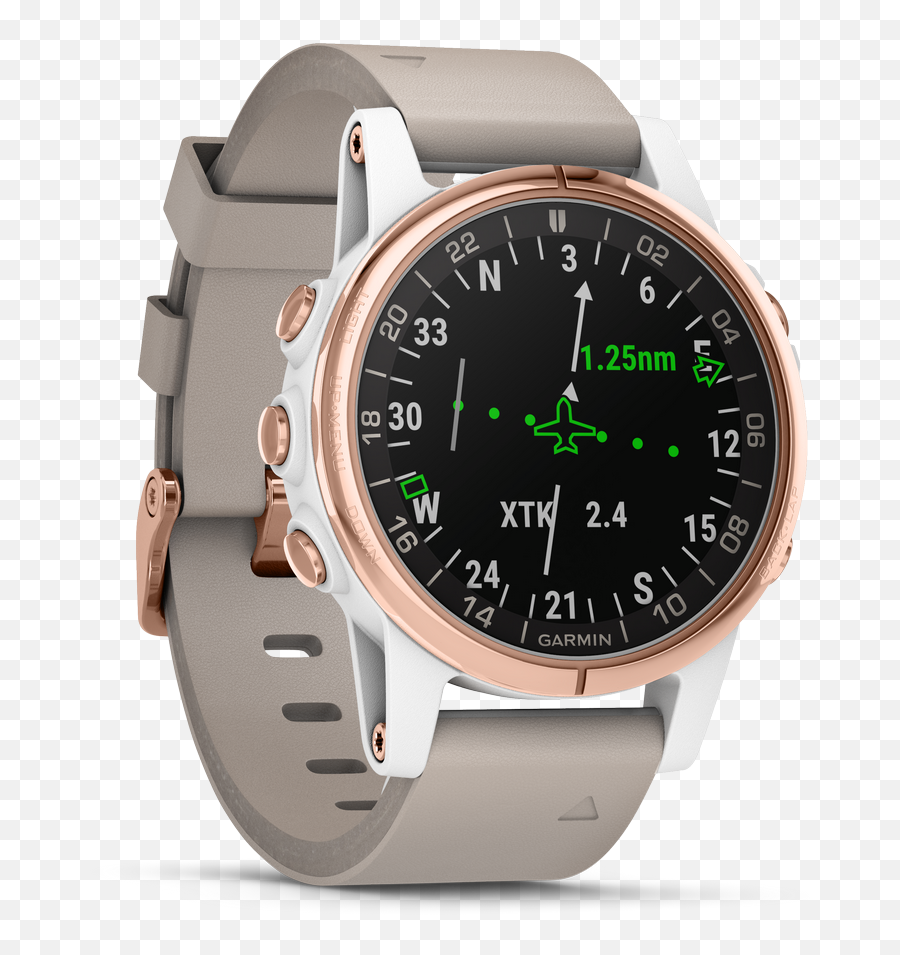 D2 Delta S - Aviator Watch With Beige Leatehr Stand La Garmin D2 Delta S Png,Aviator Png